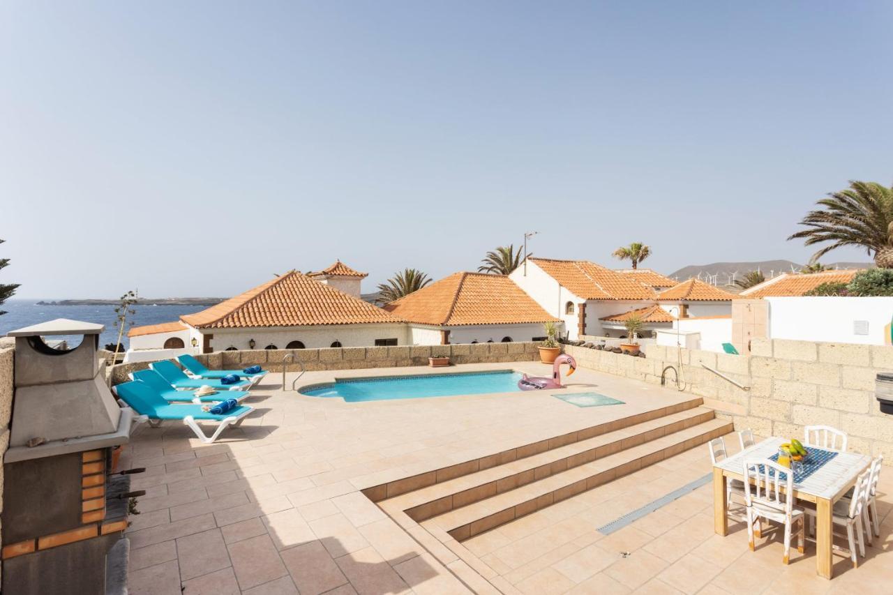 Casa Higo - Private Pool - Ocean View - Bbq - Terrace - Free Wifi - Child & Pet-Friendly - 3 Bedrooms - 6 People Poris de Abona Luaran gambar